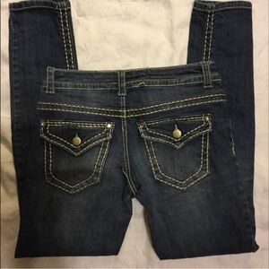 Paisley Sky Denim Skinny Jeans Size 2